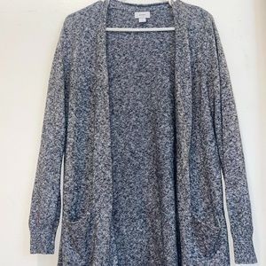Heather grey cardigan